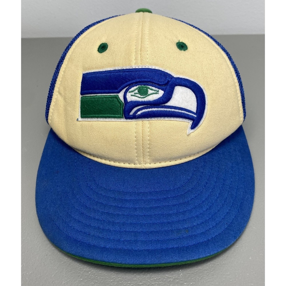 Seattle Seahawks Reebok Flexfit Hat Size S/M Vintage Rare